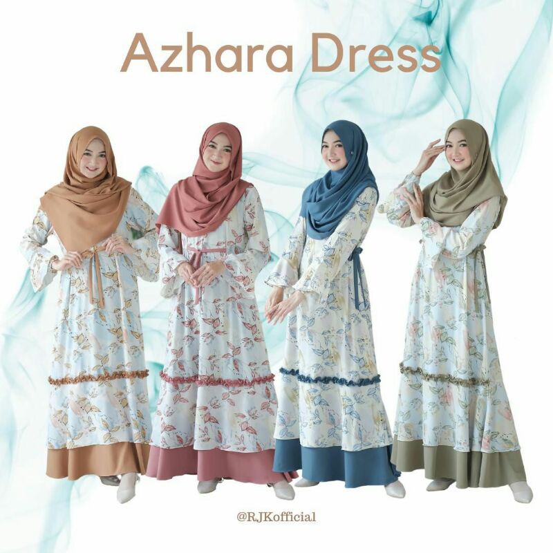 [READY 10 FEB] AZHARA DRESS BY RJK
