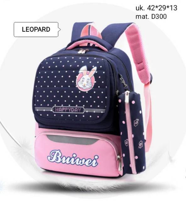 Back Pack Double Decker_Tas Ransel Anak_Lol_Unicorn_Superhero_Paw Patrol_Shopkins Fashion Cewek W5Q3