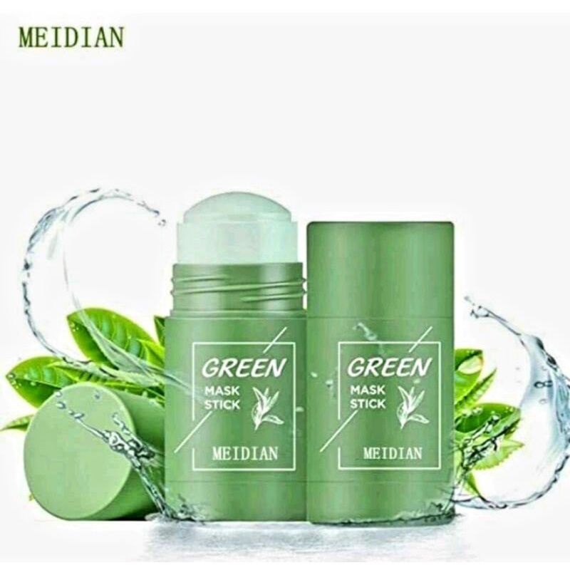 MEIDIAN GREEN MASK STICK UNTUK WAJAH BERJERAWAT ORIGINAL