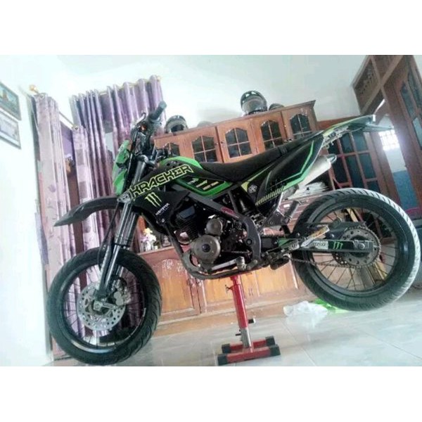 CT16D  JACKSTAND STANDAR UNIVERSAL PADDOCK PEDOK SEMUA SUPERMOTO MOTOCROSS TRAIL TRIL KLX CRF D