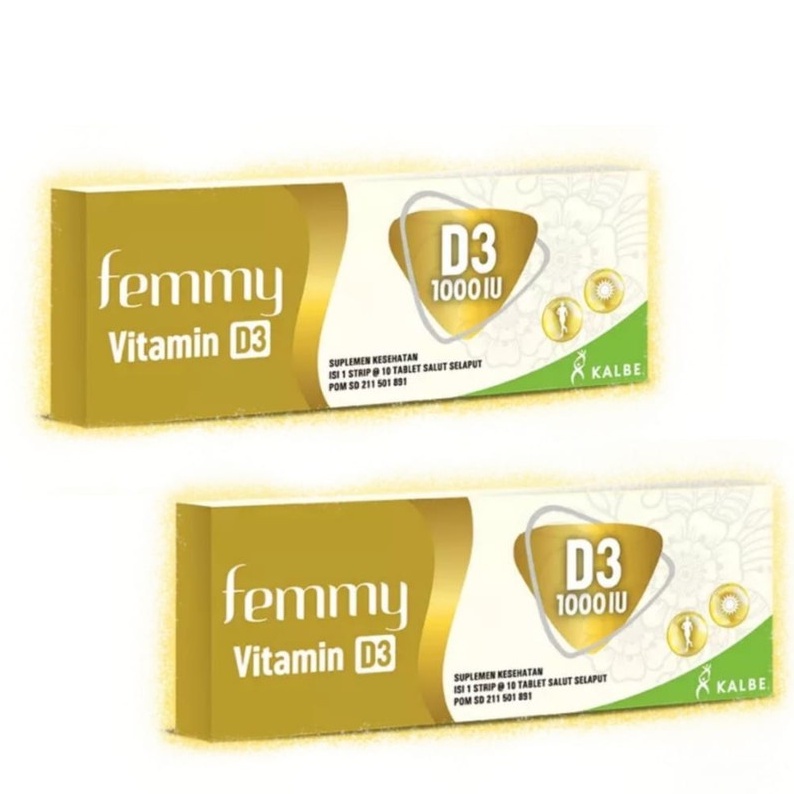Femmy vitamin d3 1000 iu