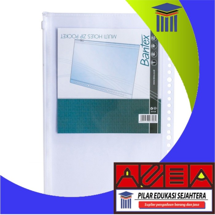 

ZIP POCKET FOR MULTIRING BINDER BANTEX A5 8073-08 MURAH