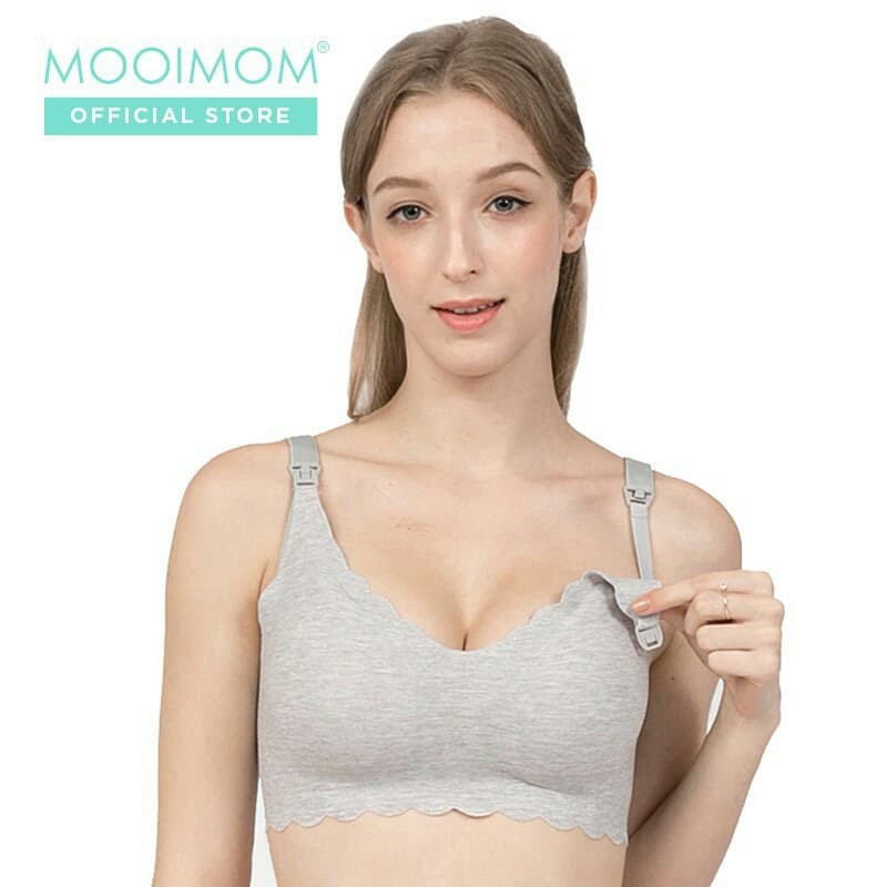 MOOIMOM MODAL SEAM-FREE MATERNITY &amp; NURSING BRA