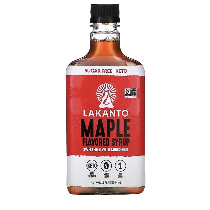 

lakanto maple flavored syrup sugar free keto friendly 384 ml