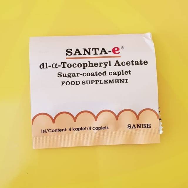 Santa E 100 IU harga STRIP