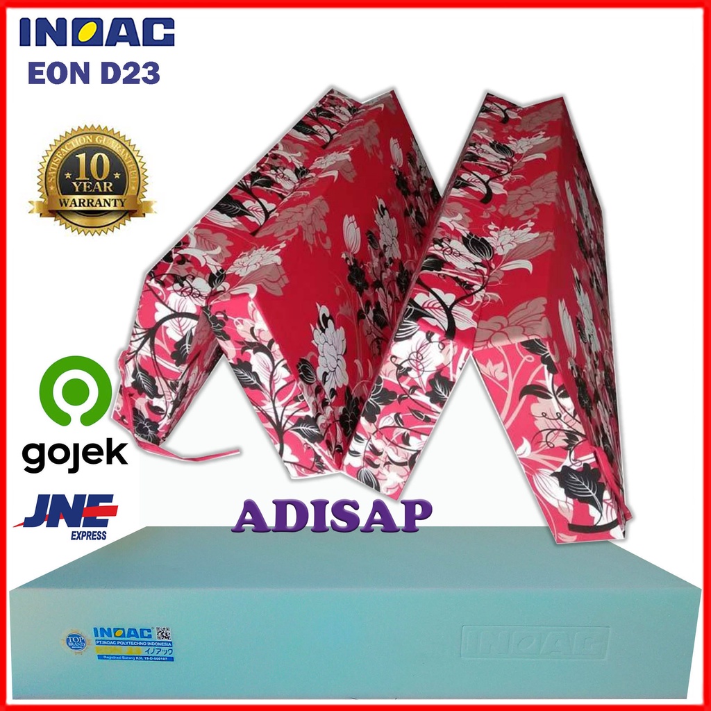kasur busa inoac lipat ukuran 200x160x15 cm
