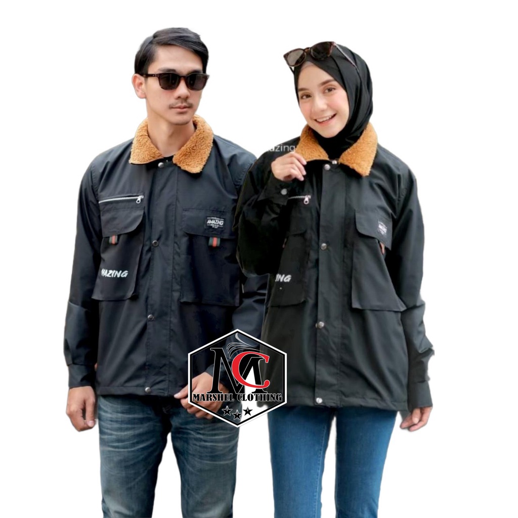 RCL - JAKET AMAZING HIKING COUPLE - JAKET COZY ORIGINAL AMAZING - JAKET PARASUT WATERPROOF TERBARU AG013