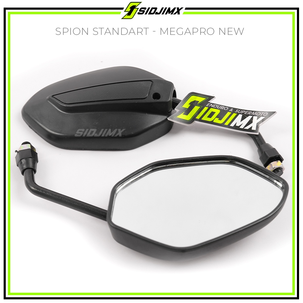 Variasi Spion Standar Motor Honda Megapro New Spion Std Set Kanan Kiri Vixion New Tiger Revo Byson R