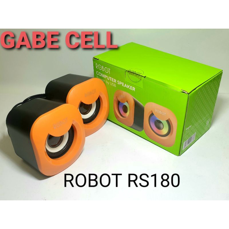 SPEAKER STEREO ROBOT RS180 SPEAKER KOMPUTER