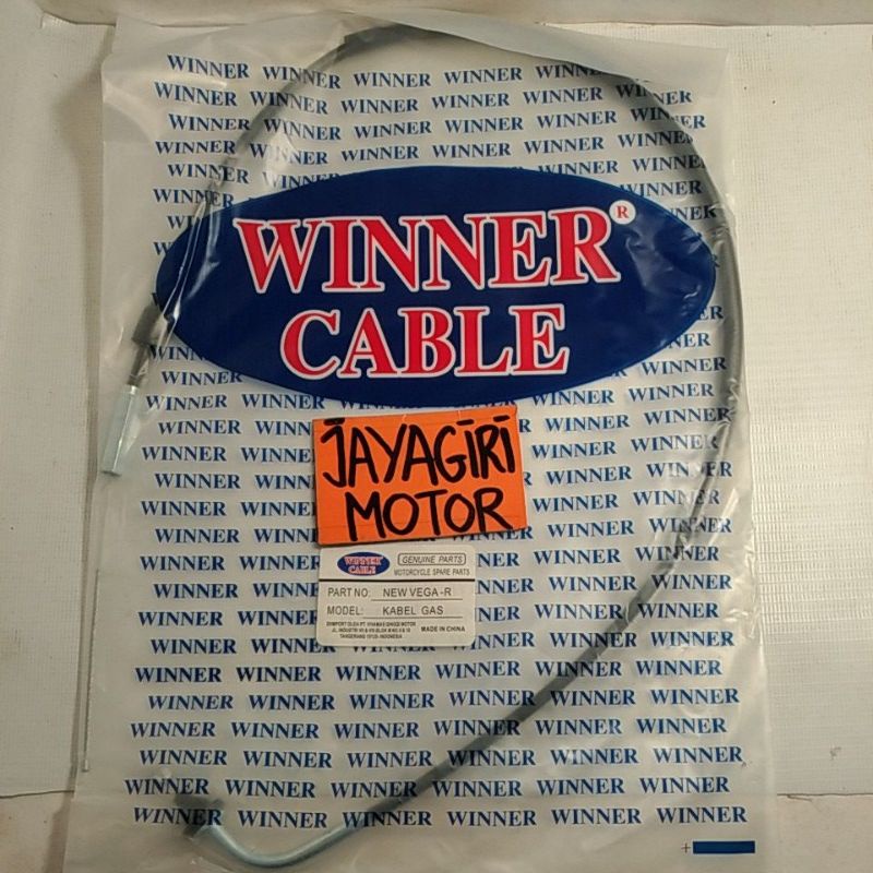 Kabel Gas Vega R New Winner Cabel Cable Throttle Throtle Kable Tali Kawat Yamaha YGP OEM Baru RNew S