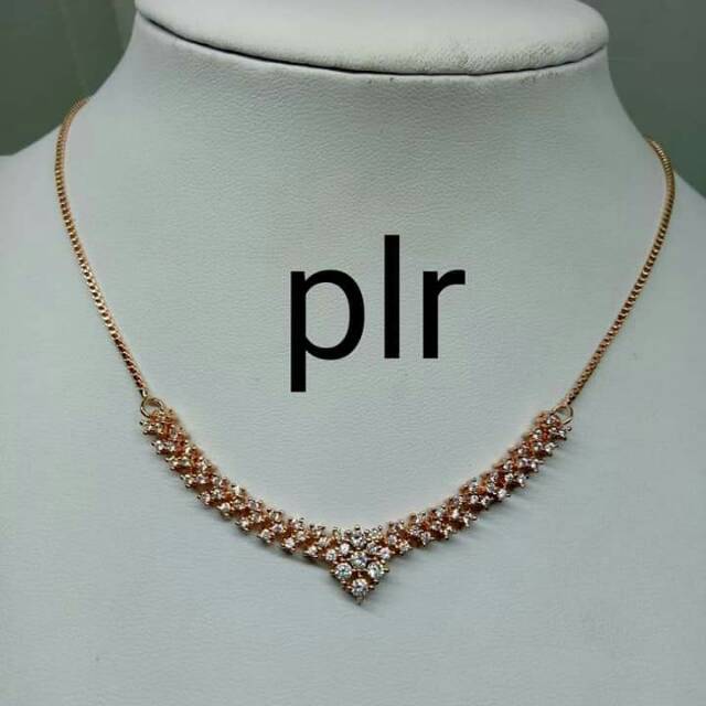 Kalung replika berlian