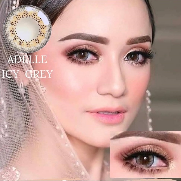 SOFTLENS ADELLE BIG EYES 16 MM BY LIVING COLOR CHOCO BROWN ( -0.50 S.D -8.00 )