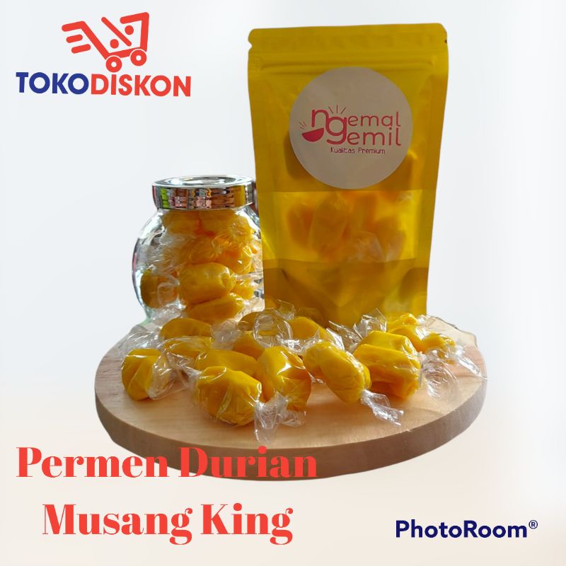 

Permen Durian Musang King | Permen Duren / Permen Buah Durian