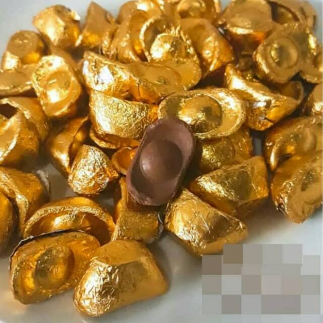 

Cokelat Choco Gold import/uang cina kuno 500 gram