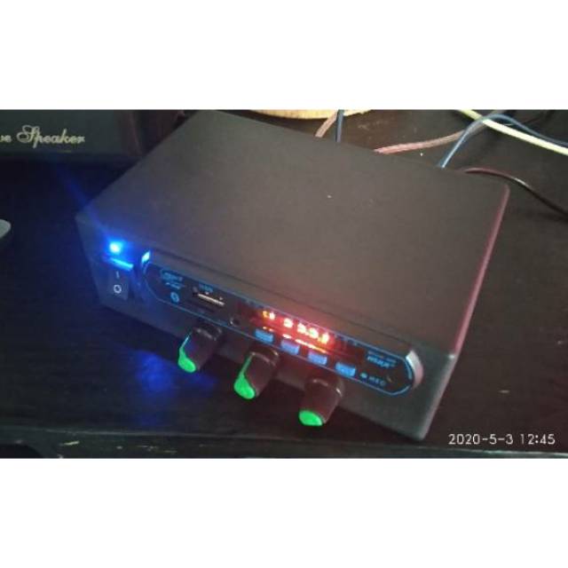 amplimini 12 volt bluetoth fm / ampli mobil 12 volt /ampli rumahan