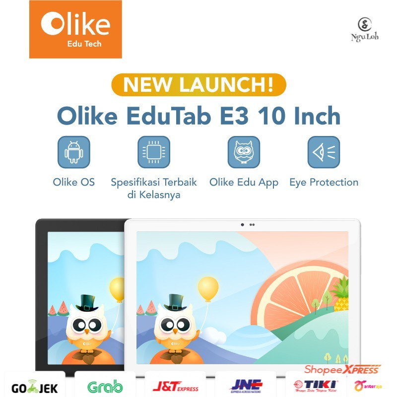 Olike EduTab E3 10 Inch - Garansi Resmi
