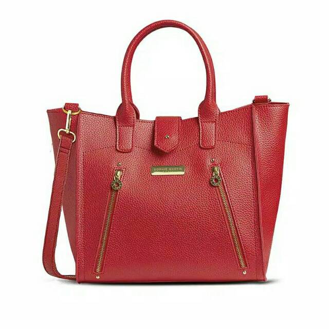 Tas Sophie Martin Selempang Wanita Merah Creton