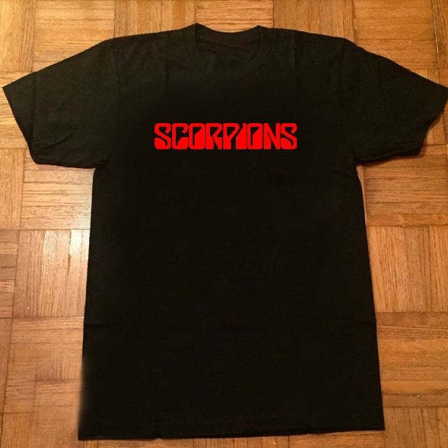 Kaos Scorpions Band Tshirt Unisex