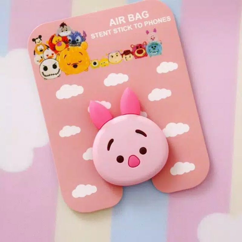 Popsocket  Karakter Part 15 / Popsocket  3D Termurah / Popsocket / Phone Holder / Pig / Babi / Piggy