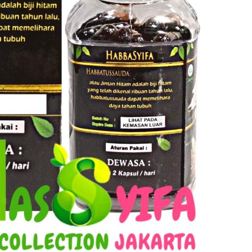 ♕ HABBASYIFA 90 KAPSUL Habbatussauda minyak Habbatussauda Habbasyifa 90 kapsul / MINYAK HABBATUSSAUD