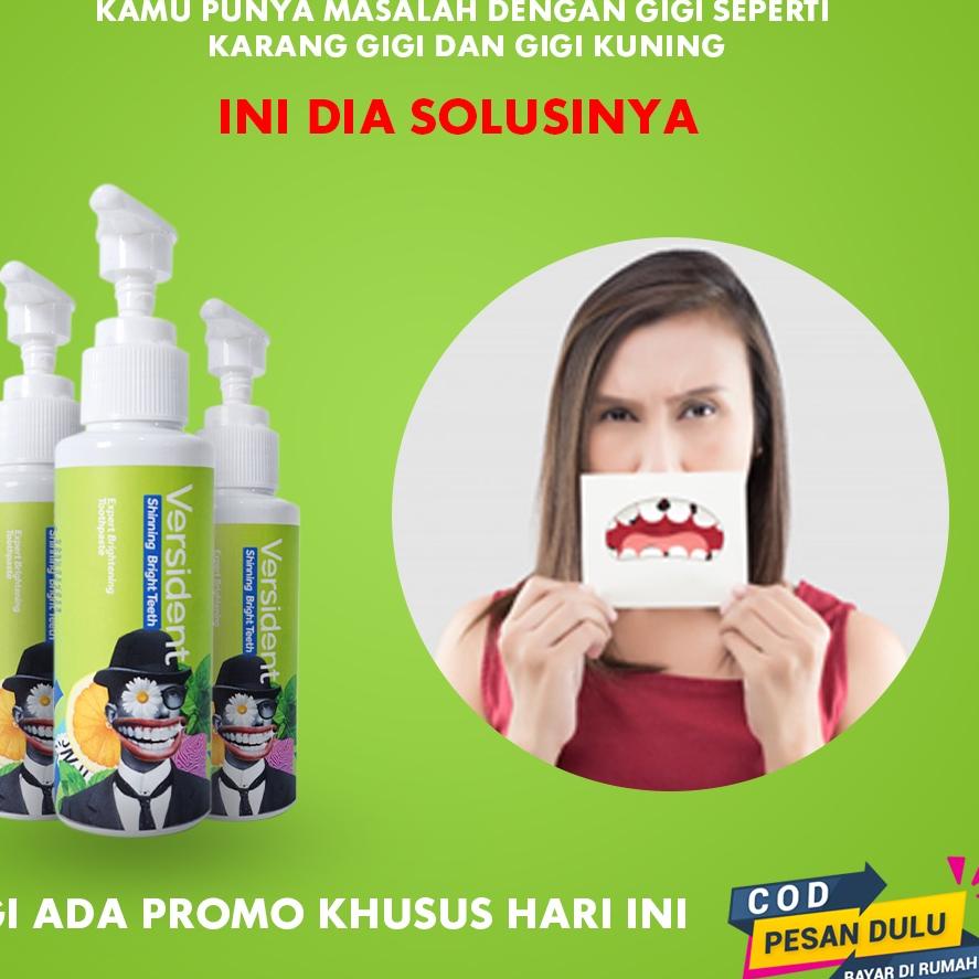 Original VERSIDENT Shinning Bright Teeth ??