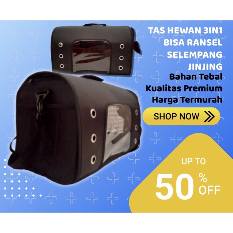 TAS TRAVEL ANJING KUCING