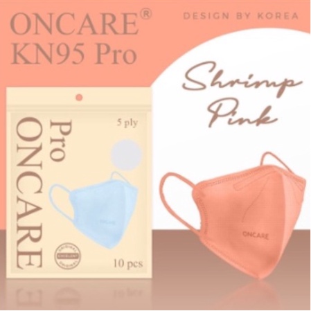 KN95 PRO ONCARE 5 PLY EMBOSS ONCARE ISI 10 PCS WARNA WARNI