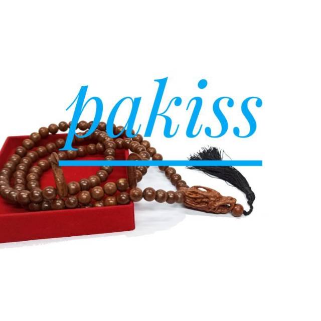Tasbih Galih Kayu Naga Sari Ukir Kepala Naga 100% Cirebon-Tasbih Galih Naga Sari Cirebon 99Butir