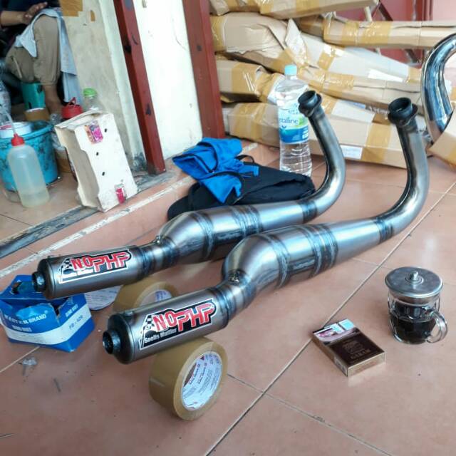 Knalpot rxKing kolong kupang