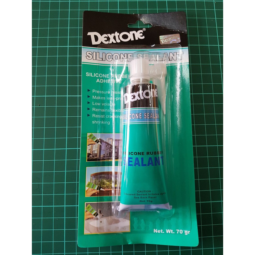

Lem Kaca Sealant 70 gram Merk Dextone
