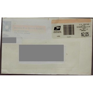 

Perangko Filateli L47 usa cover 22.07.2013 from usa To Indonesia