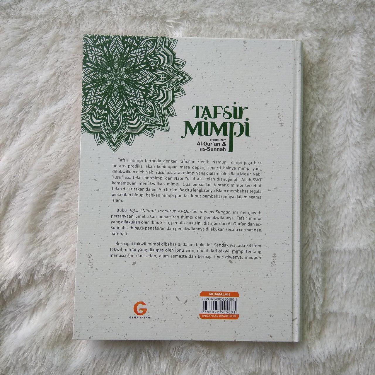 Tafsir Mimpi Menurut Al Quran Dan As Sunnah Penulis Ibnu Sirin Gip Shopee Indonesia