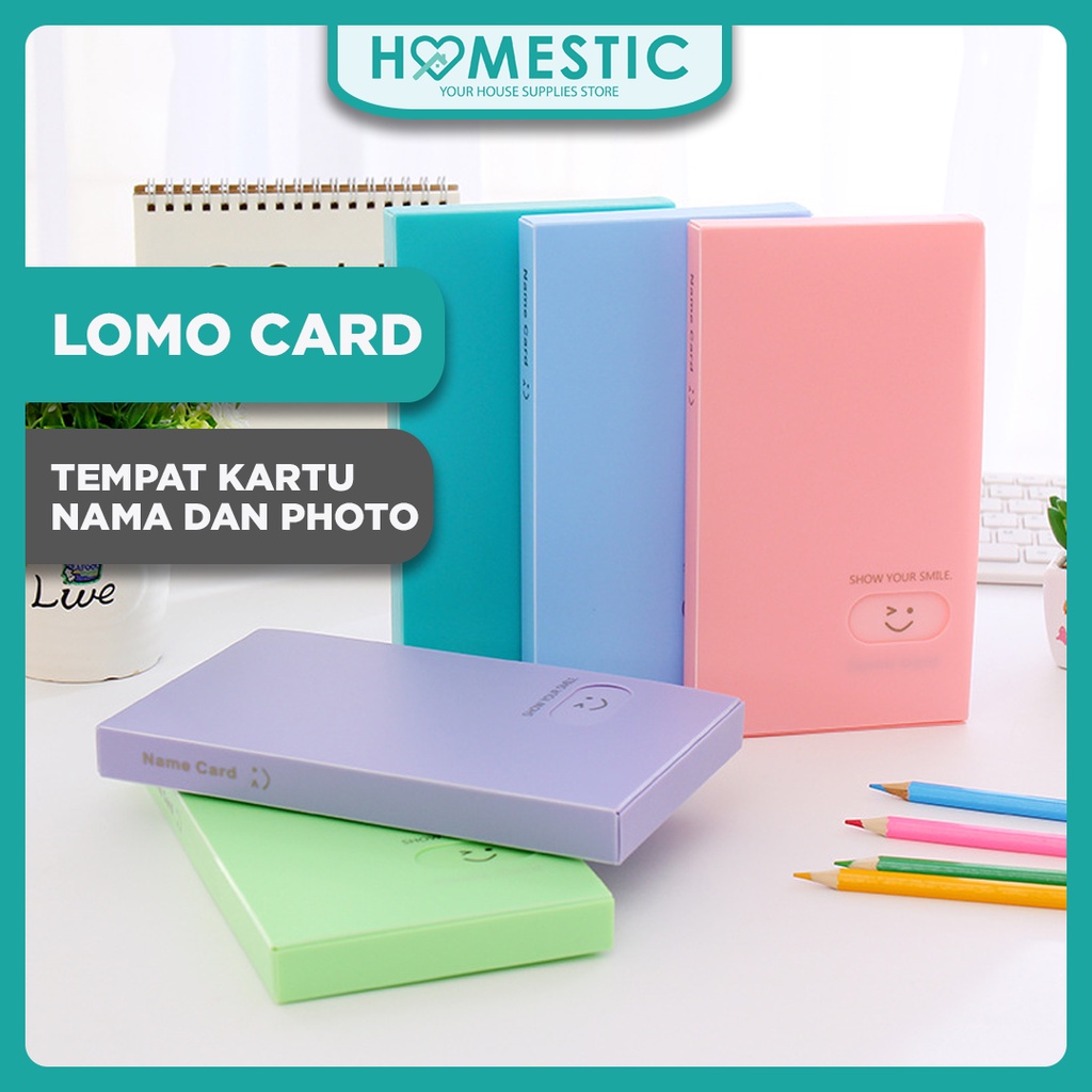 Tempat Kartu Nama Photo Lomo Card 120Slot