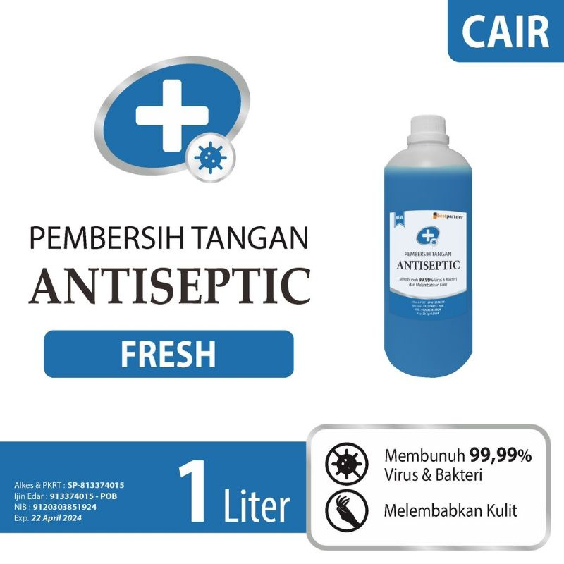 HandSanitizer pembersih antiseptic CAIR kemasan botol 1 liter