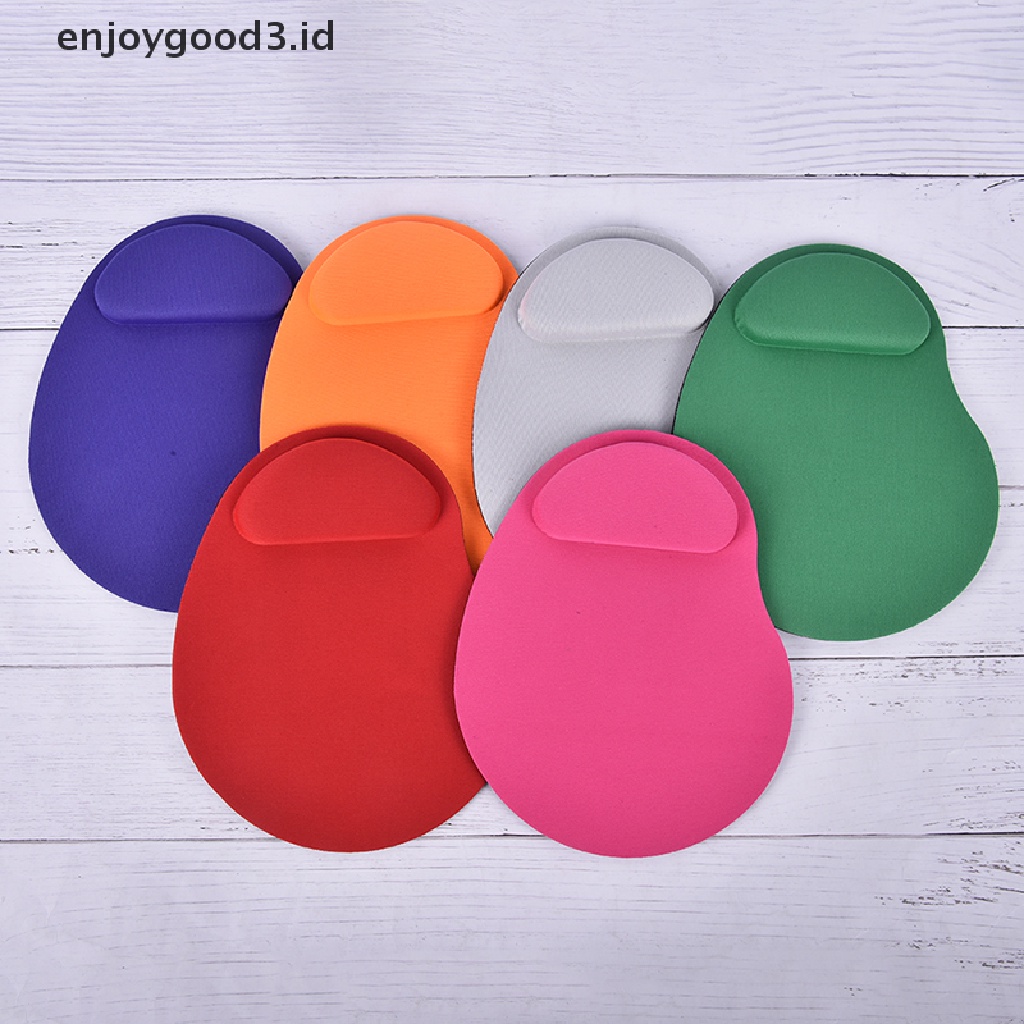 (Dd) Mouse Pad Bahan Karet Anti Slip Dengan Bantalan Pergelangan Tangan Untuk Komputer Pc / Laptop