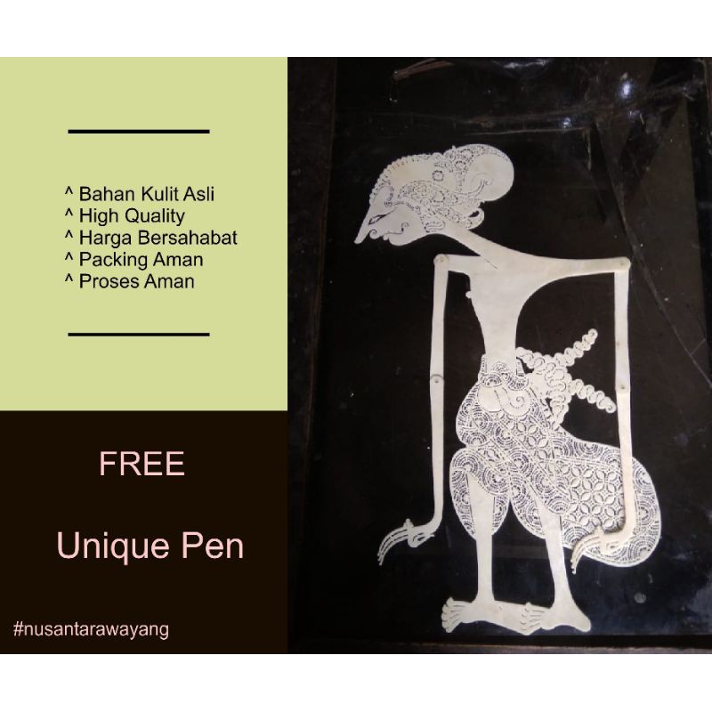 

Wayang Kulit Puntadewa Kambing Etawa