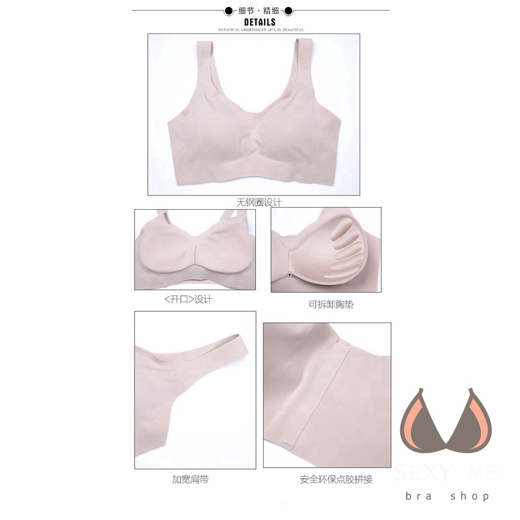 TJM BR045 Sport Bra Pakaian Dalam Hight Quality untuk Busana Musim Panas Pantai