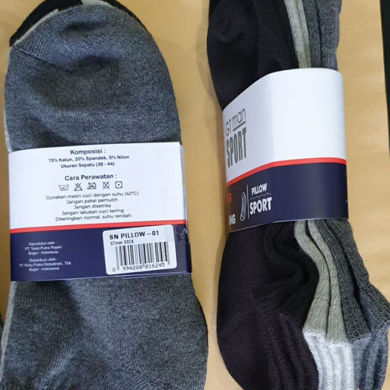 KAOS KAKI GT MAN SPORT SN-P 3IN1