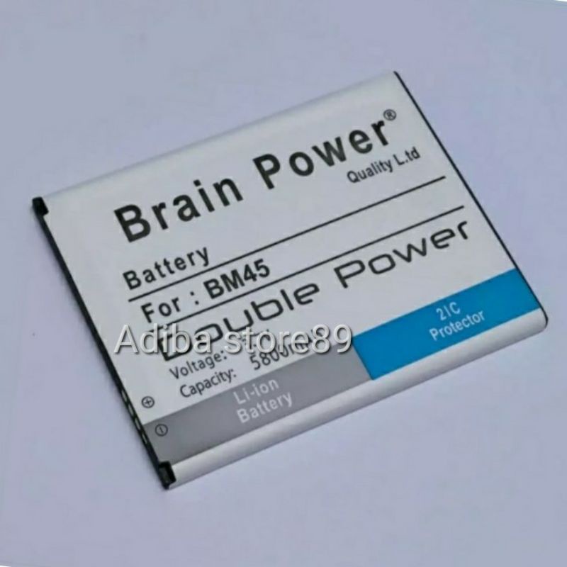 Baterai Batre Xiaomi Redmi Note 2/BM45 Double Power Battery