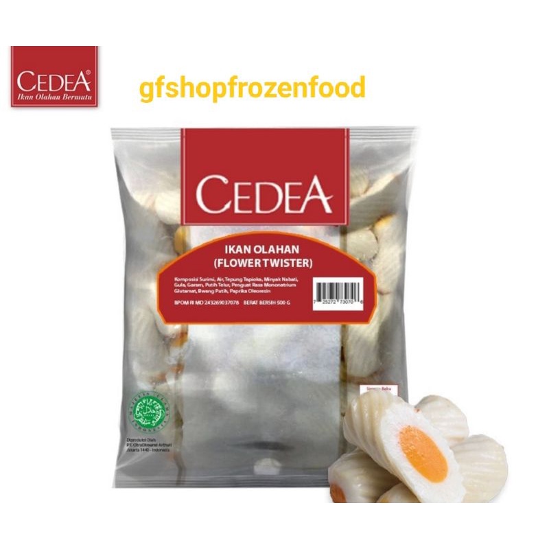 

Cedea Flower Twister 500Gr / Frozen Food