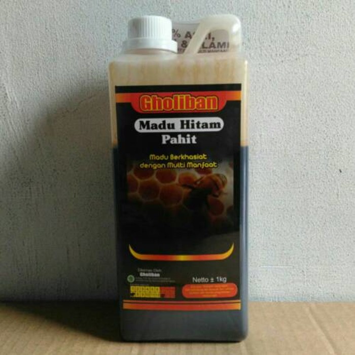 

Madu Hitam Pahit Gholiban 1 Kg