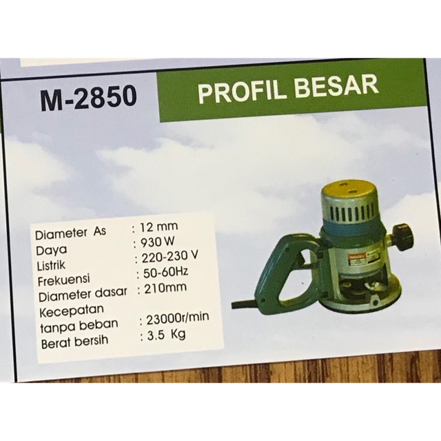 Mesin profil besar M 2850 modern