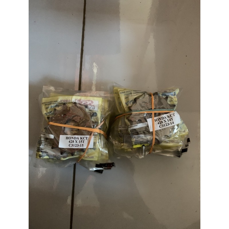 GEAR DEPAN SSS 428 HONDA GL MP TIGER