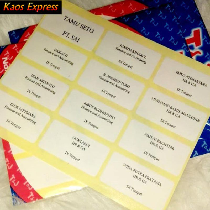 

Label Undangan - Sticker Bontax