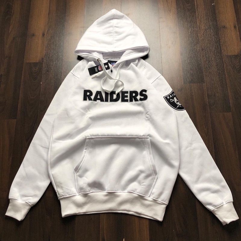 HOODIE RAIDERS BORDIR HIGH QUALITY