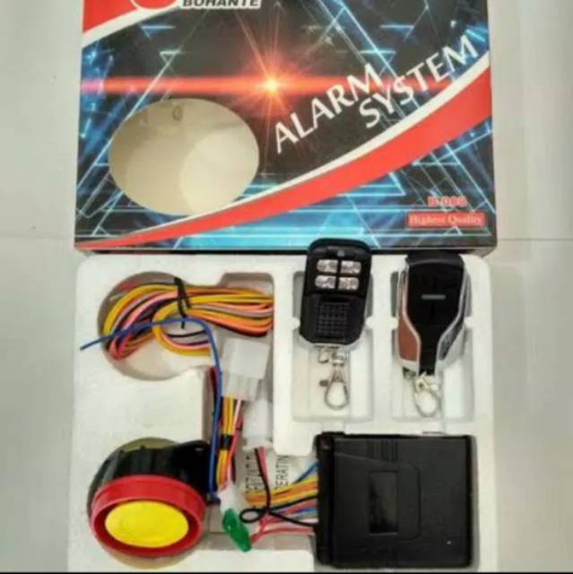 Alarm Motor Remote Stater Cr7 Alarm Since