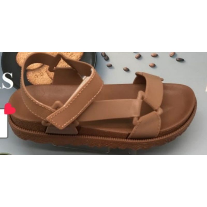 SANDAL GUNUNG JELLY/ WEDGES SANDAL TALI