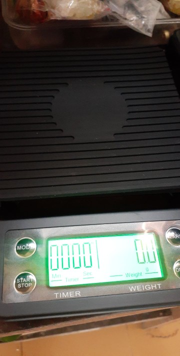 Timbangan Kopi 3 Kg Digital Hitam - Timer Scale 3kg Akurasi 0.1g