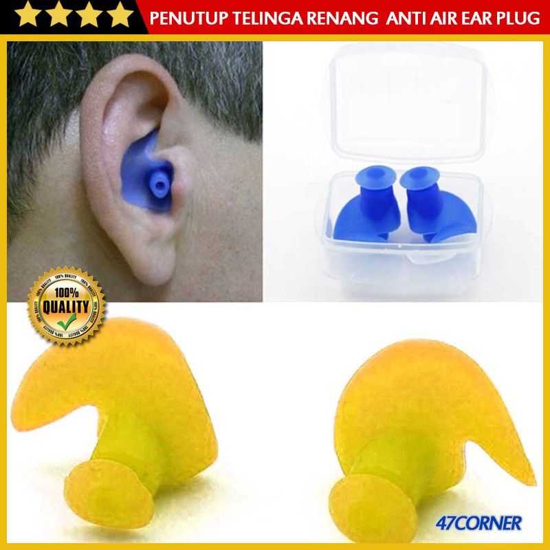 PENUTUP TELINGA RENANG PENUTUP TELINGA ANTI AIR EAR PLUG RENANG ANTI AIR