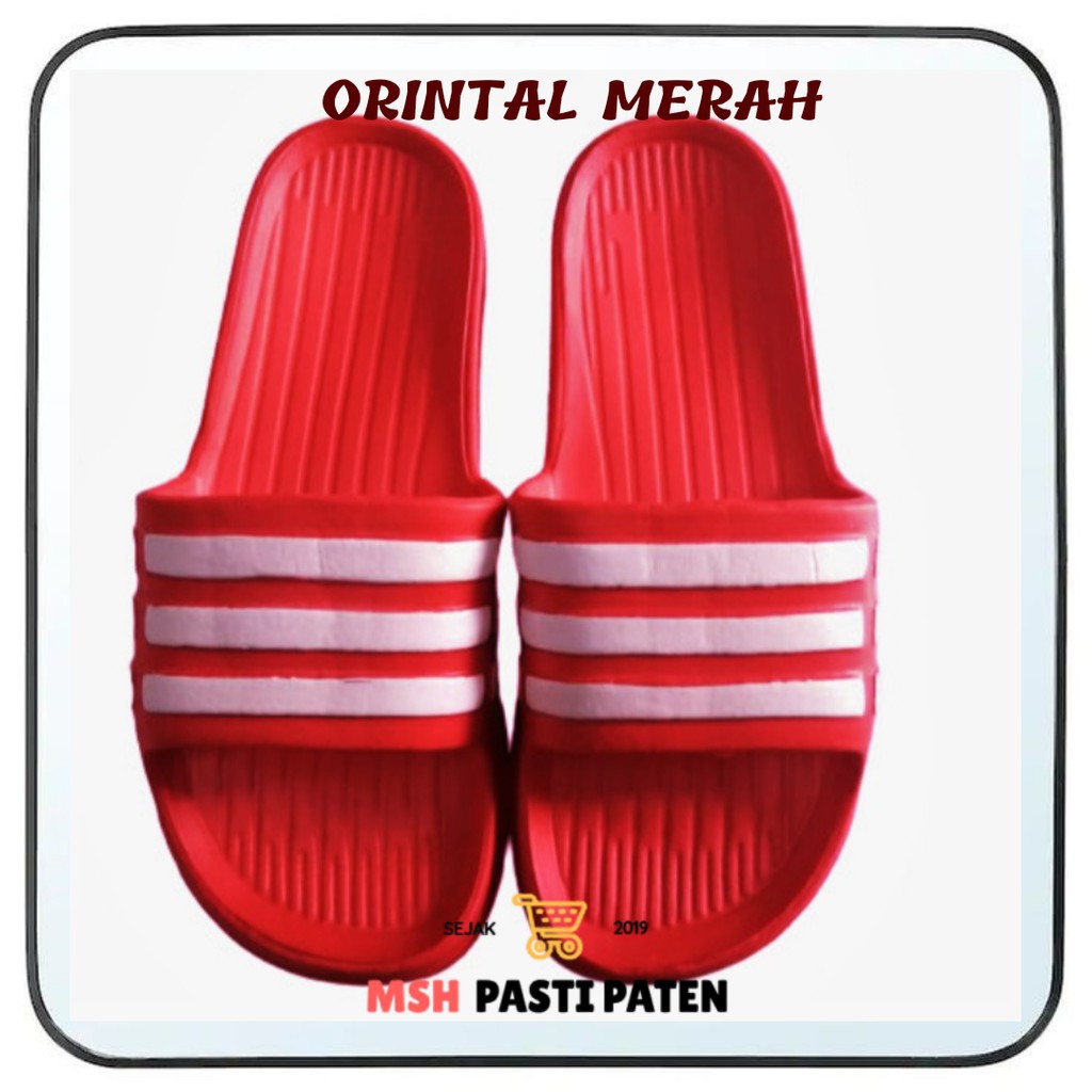 Sandal slide anak cowo bahan karet ukuran 30-35 Sandal karet anak Sandal bocah